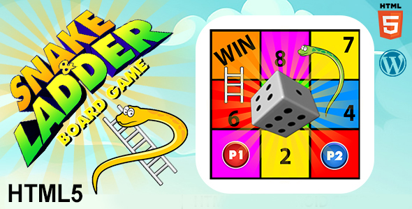 Snake and Ladder (HTML5) Board Game
