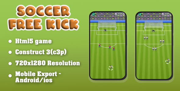 Soccer Free Kick(HTML5 Game + Construct 3) icon