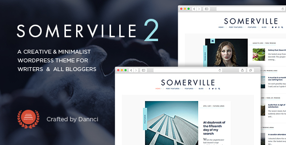 Somerville - Minimalist & Typography-First Theme for Writers icon