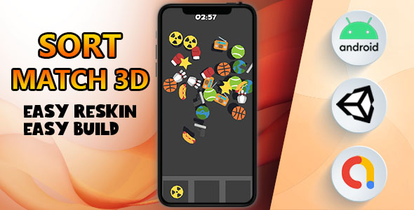 Sort Match 3D (Unity - Admob) icon
