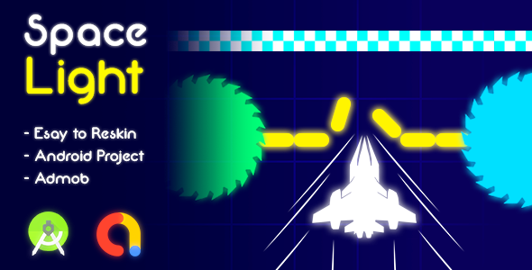 Space Light Game Template Android + Admob icon