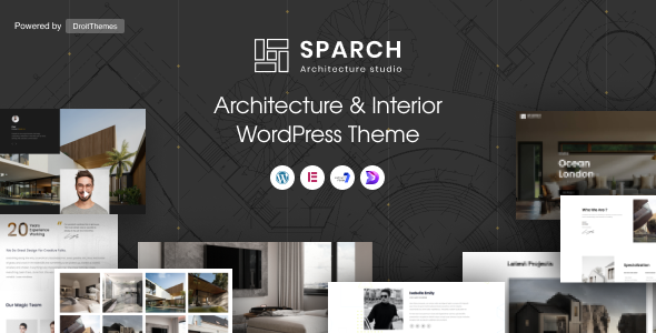 Sparch - Architecture and Interior WordPress Theme icon