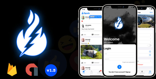 Spark - iOS Social Network Platform icon