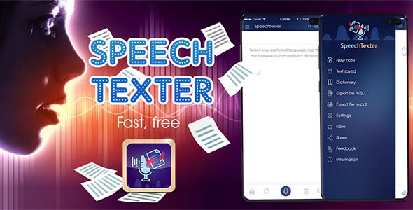 Speech Texter – Voice to Text Android icon