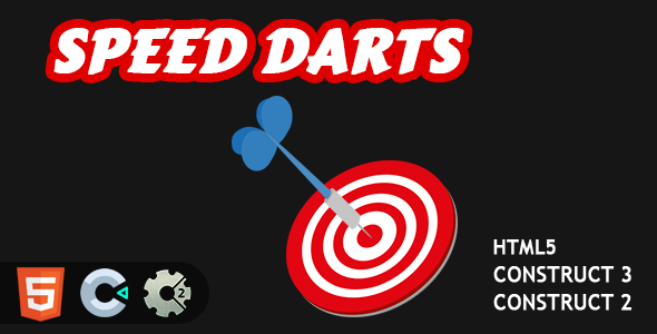 Speed Darts HTML5 Construct 2/3 Game icon