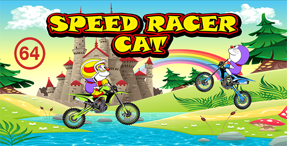 Speed Racer Cat 64 Bits-(Android Studio) - Without any ads icon
