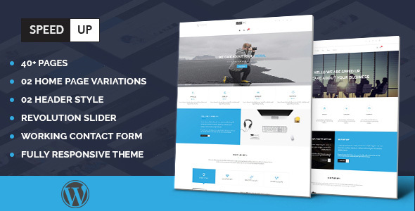 Speedup - Multipurpose Business Portfolio Responsive WordPress Theme icon