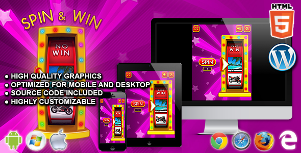 Spin & Win - HTML5 Instant Win Game icon