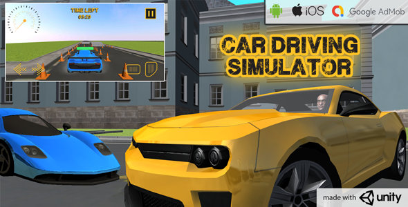 Sports Car Driving School Simulator | Unity3D : Android, iOS icon