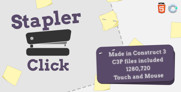 Stapler click - HTML5 Casual game icon
