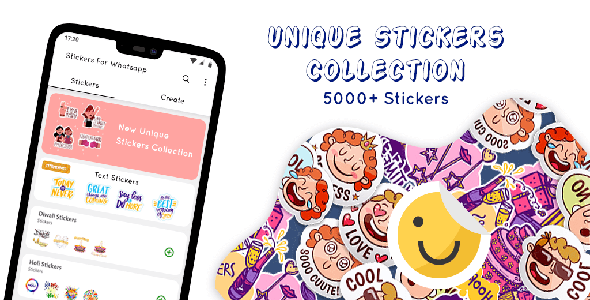 Stickers for Whatsapp - Admob + Facebook Integration icon