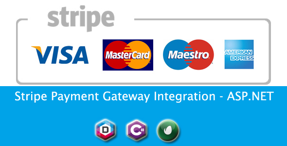 Stripe Payment Gateway Integration - ASP.NET icon