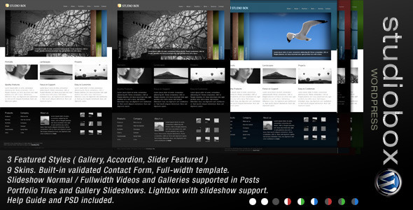 Studio Box | WordPress Theme icon