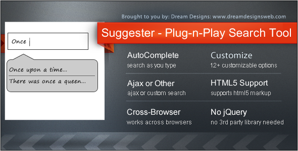 Suggester - the Plug-n-Play Search Tool icon