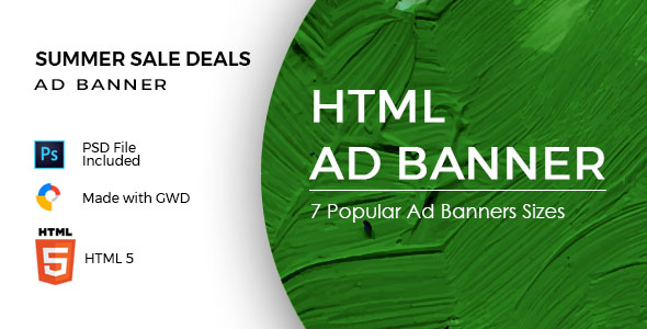 Summer Sale Deals - HTML Ad Banners icon