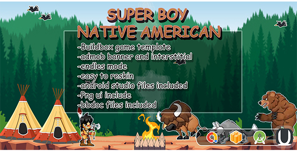 Super Boy - Native American (Android Studio+BBDOC+Assets) icon