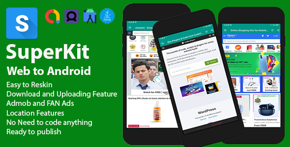 SuperKit Web to Android app icon