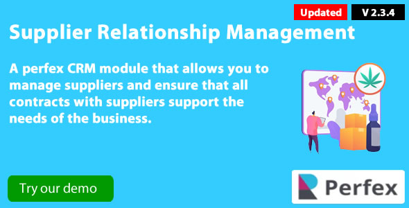Supplier Management module v2.3.4 for Perfex CRM icon