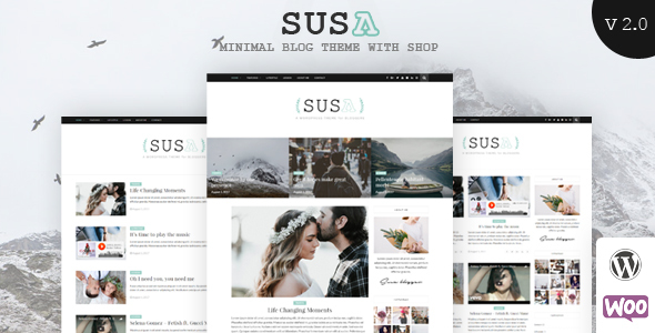 Susa - Responsive WordPress Blog Theme icon