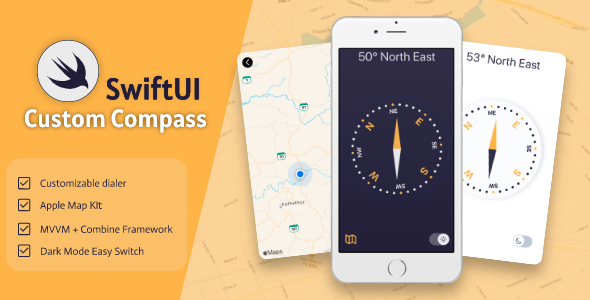 SwiftUI Custom Compass icon