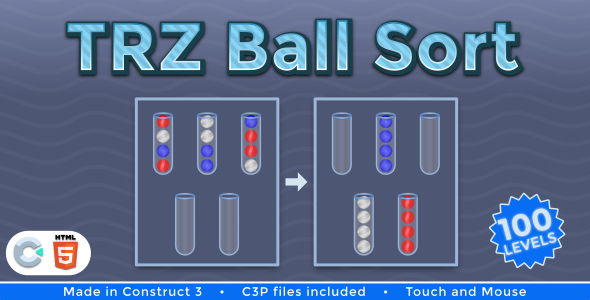 TRZ Ball Sort - HTML5 Casual game icon