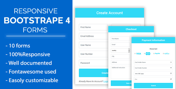 TamaForm - Responsive Modern Bootstrap 4 Forms icon