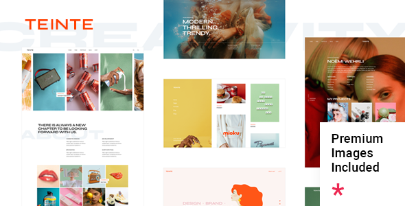 Teinte - Creative Portfolio Theme icon