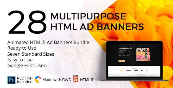 The Best-Seller Animated HTML5 Ad Banners icon