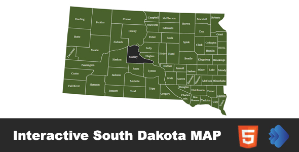 The Interactive South Dakota Map icon