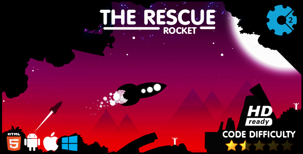 The Rescue Rocket HTML5 Game icon
