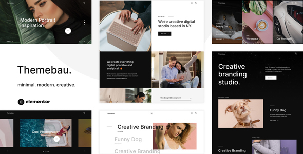 Themebau – Minimal Portfolio & Agency WordPress Theme icon