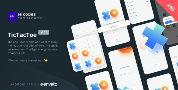 Tic Tac Toe: Simple & Minimal Game icon