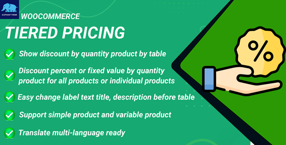 Tiered Pricing Product for WooCommerce icon