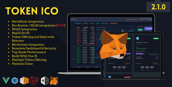 Token ICO Addon For Bicrypto - Token Initial Offering icon