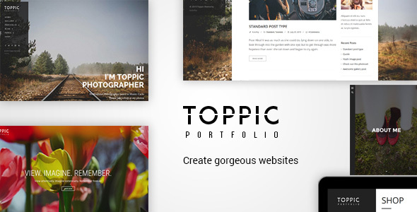 TopPic - Portfolio Photography Theme icon