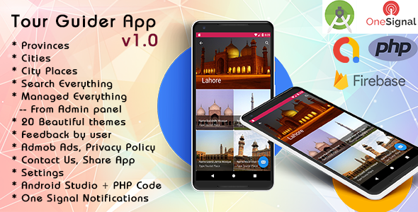 Tour Guider App with Material Design v1.0 icon