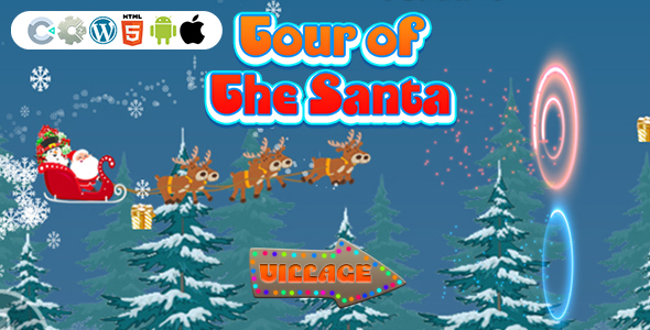 Tour of The Santa Game (Construct 3 | Construct 2 | C3P | CAPX | HTML5) Christmas Game icon