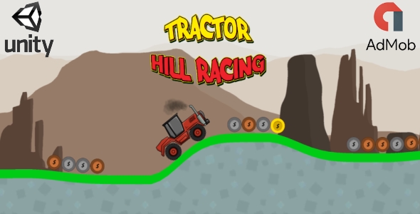 Tractor Hill Racing (Unity3D iOS game + Admob Ads) icon