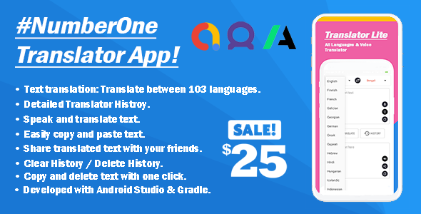 Translator Lite - All Languages & Voice Translator icon