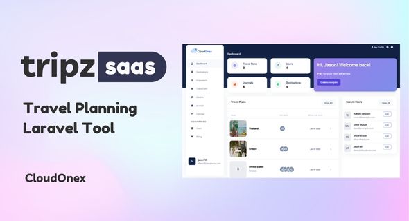 Tripz SaaS Laravel Travel Planning Tool icon