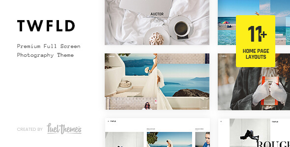 TwoFold - Fullscreen Photography WordPress Theme icon