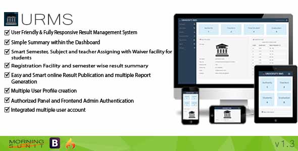 URMS - University Result Management System icon