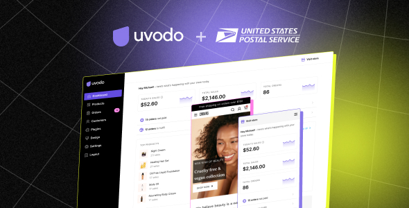 USPS Shipping plugin for Uvodo - Headless eCommerce Platform icon