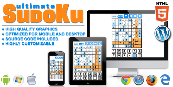Ultimate Sudoku - HTML5 Game icon