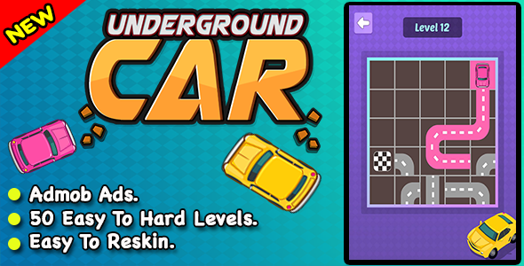 Underground Car + Best Car Parking Puzzle Game For Android icon