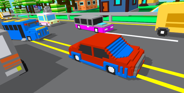 Unity Game Template - Blocky Highway icon