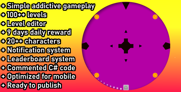 Unity Game Template - Circle Jump