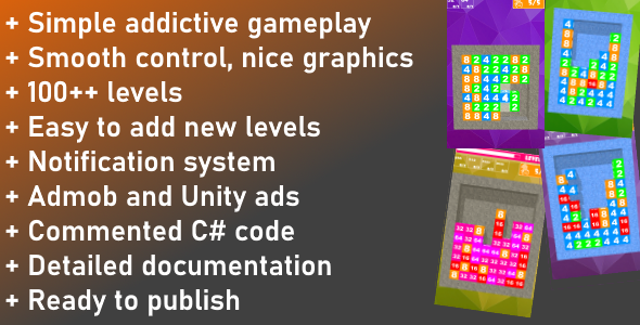 Unity Game Template - Sweet Cubes icon