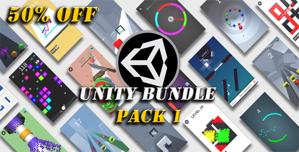 Unity Games Bundle Pack 1 - 50% OFF icon