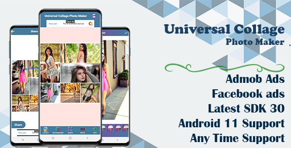 Universal Collage Photo Maker (Supported android 13 and SDK 31) icon